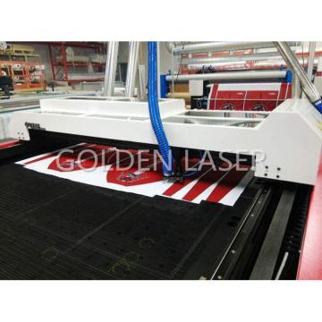 Dye-Sublimation Printing Fabric Laser Cutter Machine