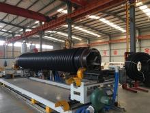 HDPE large diameter plastic pipe drain Krah pipe