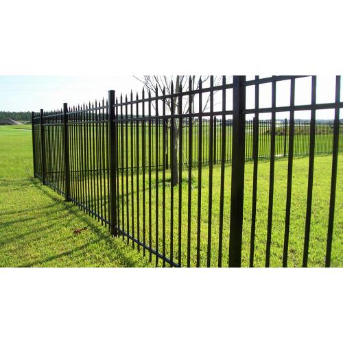 Galvanzied Wroght Iron Ziinc Steel fence For Garden