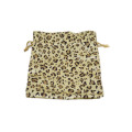 gorgeous leopard print favour satin bag pouch