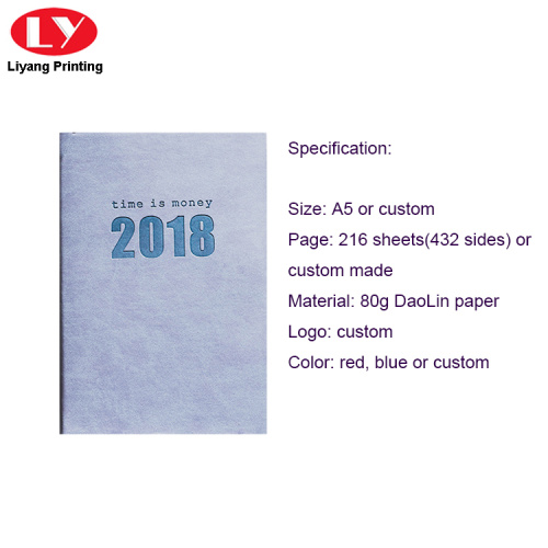 2020 new design thickness diary notebook