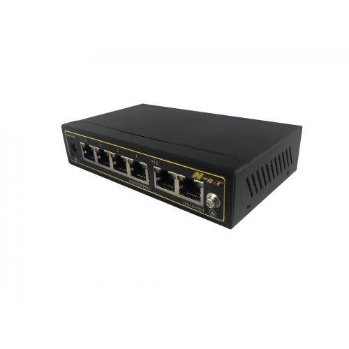 Unmanaged PoE Ethernet Auto-check switch