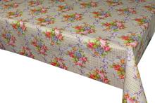 Pvc Printed fitted table covers Table Linens Wholesale