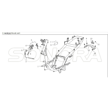 FRAME ASSY For LONGJIA LJ125T 8M Spare Part Top Quality