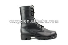 Cheap 100% leather military combat boots