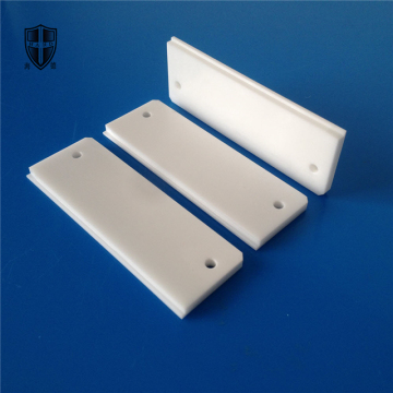 abrasive alumina Al2O3 ceramic brick plate with holes