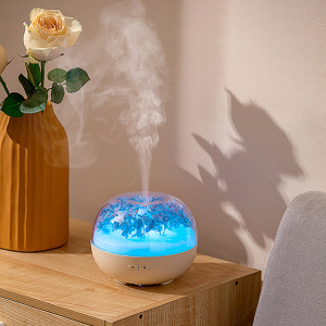 Ultrasonic oil aroma mist Flower Diffuser amazon