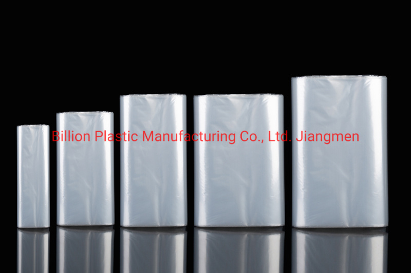 LDPE Transparent Side Seal Flat Bag for Food Packaging