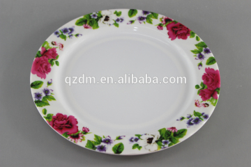 Hot Sell Melamine Ware Plate Plastic Serving Plate