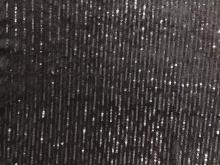 Dark Tone Sequin Lint Embroider Fabric