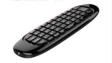 Mini 58 Keys 2.4GHz RF Wireless Fly Air Mouse with Recharge