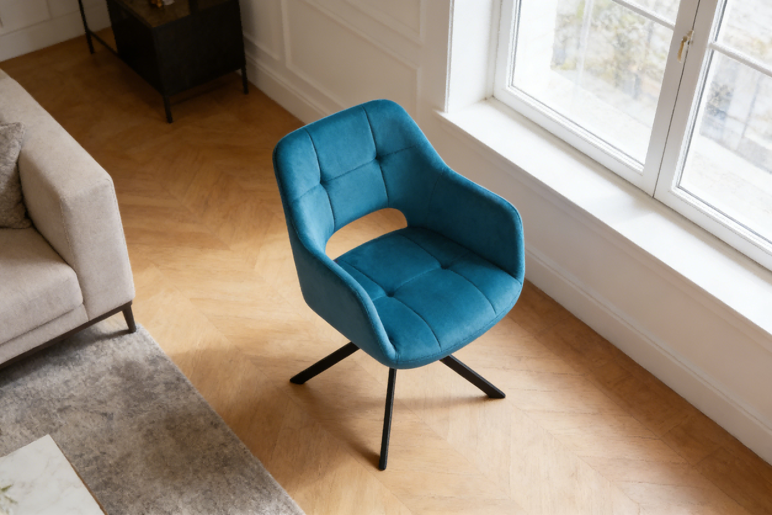 Cadeira estofada BR-24A09 6 BR-24A09 uphostered chair 6