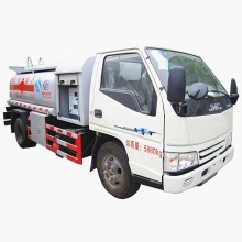 JMC 1500 gallon jet fuel truck,fuel tank truck for nigeria
