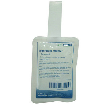 Infant Heel Warmers for increasing blood flow