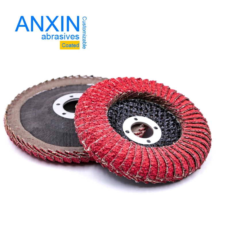 Vsm Ceramic 115*22mm Curved Edge Polishing Abrasive Flap Disc