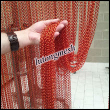 Aluminum double jack chain curtain