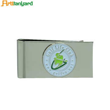 Custom Money Clips With Silver Plating