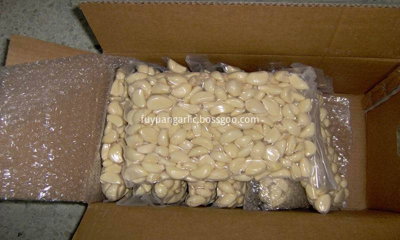 vacuum packed peeled fresh garlic 