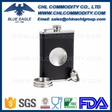 promotional stainless steel flask & funnel Set,wholesales stainless steel flask