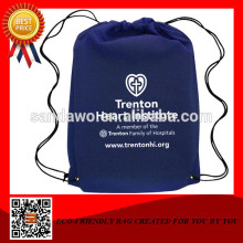 Pure whiteness Top Quality muslin drawstring bag