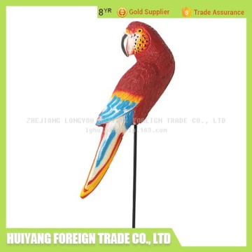cheap plastic hanging parrot yard decorations
