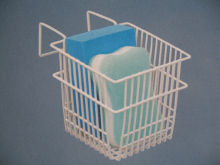 In sink sponge basket