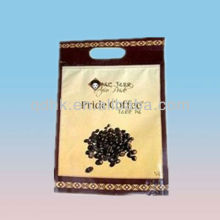 Quad-sealing coffee been handle bag