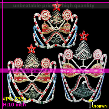 Christmas Tree Pageant Crowns,Candy cake Crowns