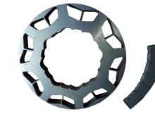 Generator stator and rotor lamination