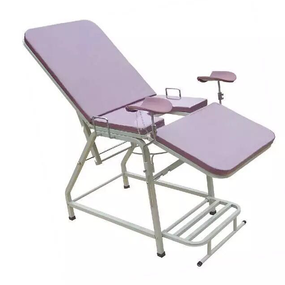 Hospital Instrument Simple Gynecologic Examination Table, High Quality