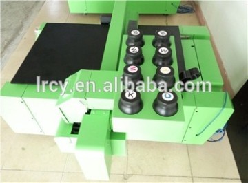 Flatbed Printer Plate Type dx7 uv printer , LR6090 digital acrylic printing machine