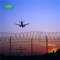 High security airport fence