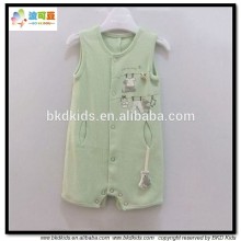 BKD new arrival GOTS organic cotton baby rompers
