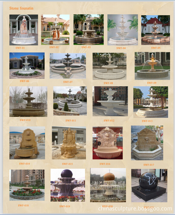 antique stone fountain 