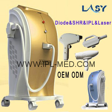 baru desain 808nm epilator dioda laser mesin