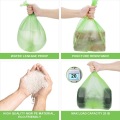 Bolsas de basura de cocina altas transparentes flexibles duraderas