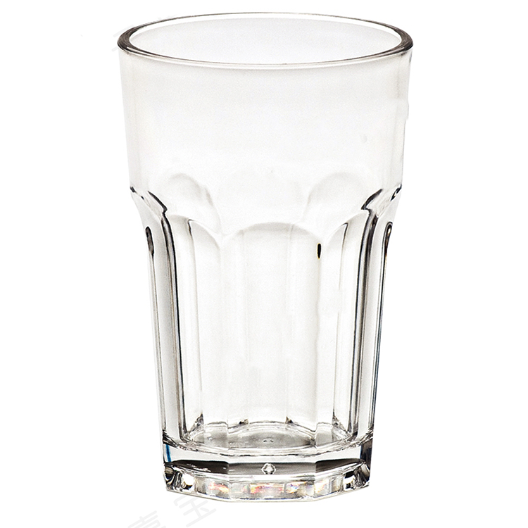 Hot Selling Good Quality Classic Design 265ml Bar Water Drinking Glass Plastic Clear Tumbler Cup