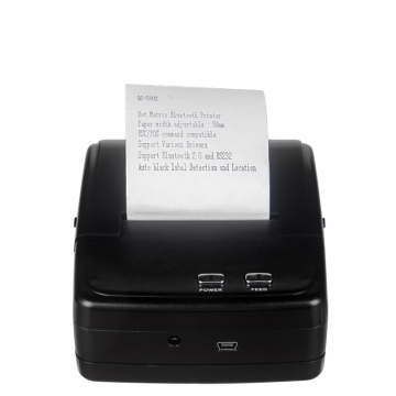 android handheld portable receipt mini dot matrix printer