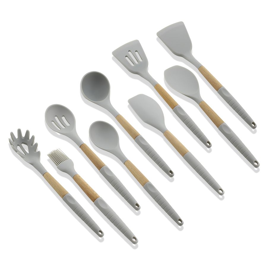 silicone kitchen cooking utensils set