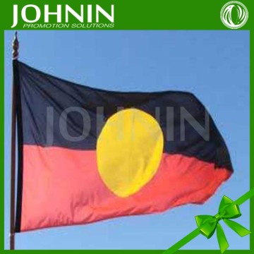 Hot selling high quality screen printing aboriginal country flag