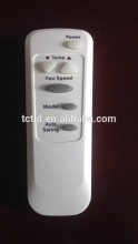 Mini white remote control for Fan