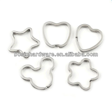 Fashion High Quality Metal ODD Shaped Split Ring