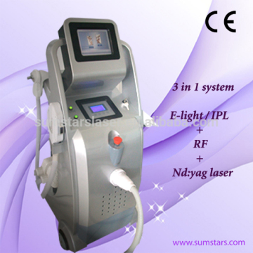 q switch nd yag laser / nd yag laser / elight ipl rf nd yag laser