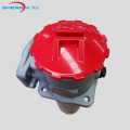 Tank mounted suction oil filter assembly