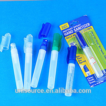 Pen sprayer waterless hand sanitizing gel