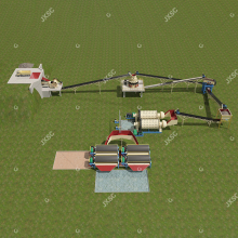 Complete Set Mining Ilmenite Separators