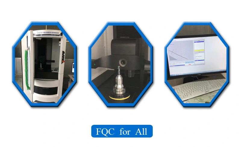 HRC 50 4 Flute Corner Radius End Mill for Face Milling