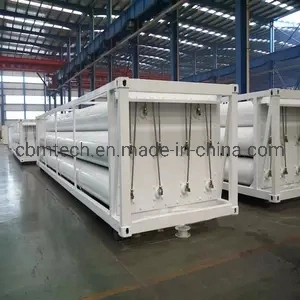 Transporting Storage CNG Gas Cylinder Tube Tanker Containers