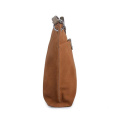 Kordelzug Ledertasche Medium Suede Bucket Bag