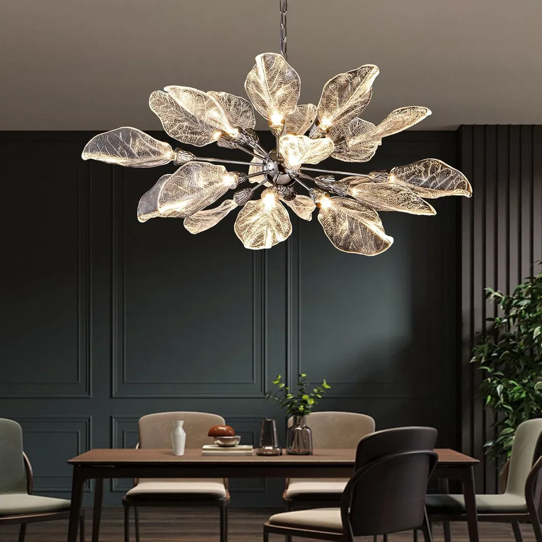 Elegant Branch-Style Hanging Light Fixture for Dining Table